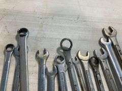 Various Sized Fixed Wrenches