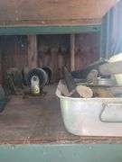 Contents of Shelf Various Hardware - Roof Cement