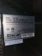 Turbo Air 2 Door Reach In Refrigerator - Model TSR-49SD - Serial No. DR49811104 - 1PH - 54in x 31in x 83in