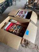 2 Boxes Of Vintage Glass Christmas Ornaments