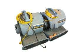 2 Aqua Dri Air Movers