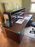 Desk with Credenza
