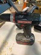 4 Craftsman Drills with 2 Batteries and 2 Battery Chargers