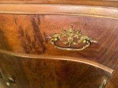 Antique Decorative Wooden Wash Stand - 43in x 20in x 50in