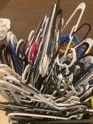 Large Lot of Plastic Clothes Hangers