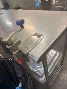 49.5x24” Stainless Steel Table with Can Opener