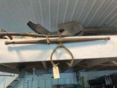 Cross Cut Saw, Log Roller and Scythe