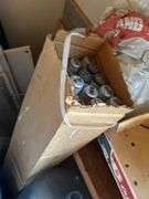 Lot of Assorted Supplies and Equipment - Fluorescent Bulbs, Painting Supplies, Drywall, Animal Crate