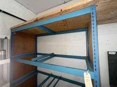 Metal Shelving Rack - 70in x 32in x 82in