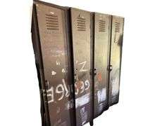 Locker Unit - 4 Lockers - 5' w and 80" tall