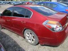 RED, 2008, NISSAN ALTIMA, 1N4AL21E98N417591,  ,