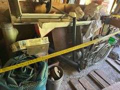 Large Lot, Cabinets, Desk, Christmas Marquee, Windows, Misc.