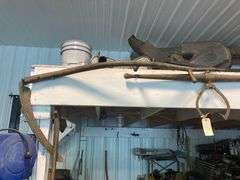 Cross Cut Saw, Log Roller and Scythe