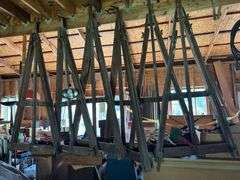 4 Triangular Shaped Frames or Easels