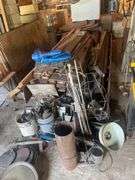 Metal Scrap, Lumber Scrap approx 10-13ft