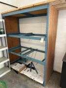 Metal Shelving Rack - 70in x 32in x 82in