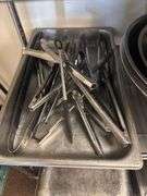 Stainless Bowls Assorted Sizes, Colanders, Tongs