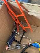 Craftsman Sabre Saw, Painting Tools, and Light