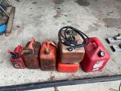 6 Plastic Gas Tanks