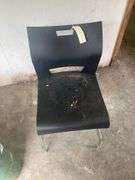 Black Plastic Chair