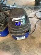 2 Wet/Dry Shop Vacs Hang Up Vacs with Attachments