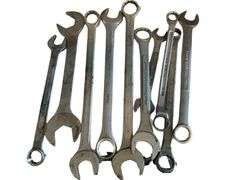 Various Sized Fixed Wrenches