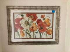 50in x 36in Framed Lisa Audit Painting