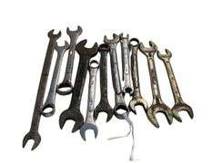 Various Sized Fixed Wrenches