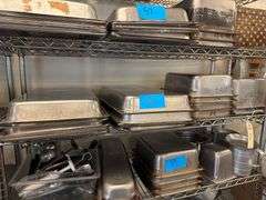 12 Full Size Hotel Pans plus 8 Assorted
