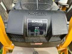 Cub Cadet Pro Z 100 EFI 154-S Commercial Zero Turn Mower - *ONLY 98 Hours* - Model 53TWEFJA050 - Serial No. 1H209H60049 - Pro2B+ PTO-X Drive Twin Bagger (Model 21120902) - 54in Mower Deck - ROPS