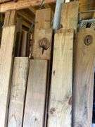 Wooden Sled and Planks