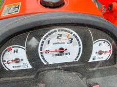 Kubota B2620 HST Tractor w/ 50in Front End Loader, 60in Mower Deck, and ROPS - Serial No. 56717 - *ONLY 277 Hours* - 3 Pt Hitch and PTO - Front End Loader (Model LA364)(Serial No. B1885) - Mower Deck (Model RCK60-29B)(Serial No. 21870) - ROPS (Model SFB-F292)(Serial No. 74324)