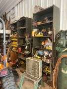 3 - 10 ft. H. Steel Shelves - Contents Included