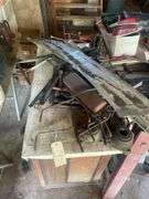 Table Contents - Split Block, Heavy Duty Wrenches, Scrap, Mechanical Jack, Other Miscellaneous Items