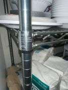 Stainless Steel Rolling Shelf Unit - 48in x 18in x 77in
