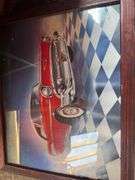 Car and Motorcycle Pictures, Some Framed