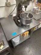 36x30” Stainless Steel Table