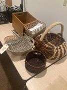 Bread Baskets, Wooden Crate