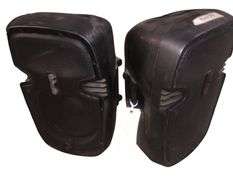 2 Large Black Pyle Speakers