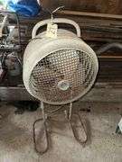 Vintage Westinghouse Mobilaire Rolling Floor Fan - 4ft Tall