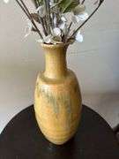 Stand and Flower Vase with Artificial Cherry Blossoms