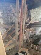 Incomplete Water Mill Approx 8ft H