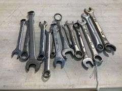 Various Sized Fixed Wrenches