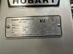 Hobart Commercial Meat Slicer - Model 1912 - Serial No. 561-065-051 - 1PH