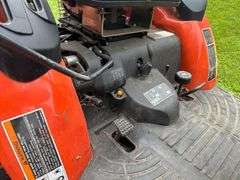 Kubota B2620 HST Tractor w/ 50in Front End Loader, 60in Mower Deck, and ROPS - Serial No. 56717 - *ONLY 277 Hours* - 3 Pt Hitch and PTO - Front End Loader (Model LA364)(Serial No. B1885) - Mower Deck (Model RCK60-29B)(Serial No. 21870) - ROPS (Model SFB-F292)(Serial No. 74324)