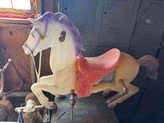 Tot Spring Action Rocking Horses - Hedstrom and Others - 5 Total Varying Models