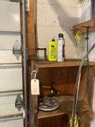 Wooden Storage Unit With Shelves, Approx 60in x 21in x 12in
