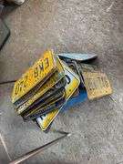 30 Plus License Plates Including Pennsylvania Keystone State, Bicentennial, Blue, Yellow, Tri Color, Truck Plates