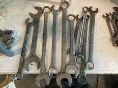 Various Sized Fixed Wrenches