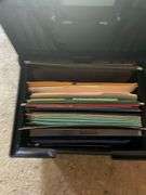 2 Ton Hoist Budgit a File Box and Some Assorted Toys
